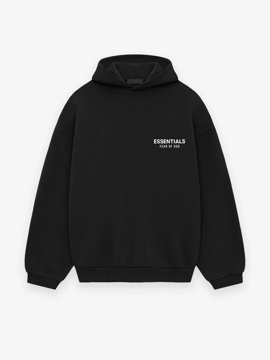 Fear of God ESSENTIALS Fleece Hoodie in Black